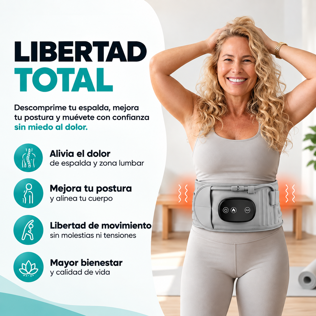 Lumbease Pro™ Faja  Lumbar Espinal