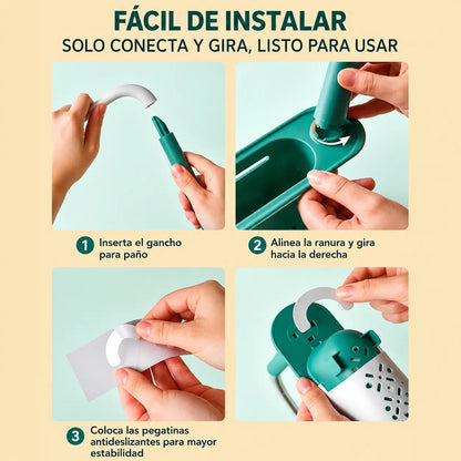 Organizador Lavaplatos Esponja y Jabón ✅