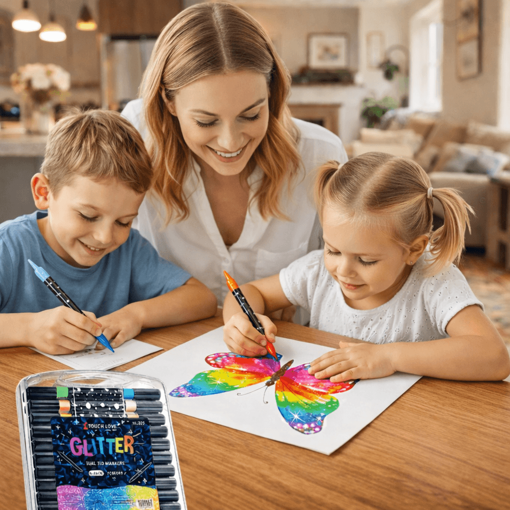 Glitter Market® 72 Colores Metalizados Premium