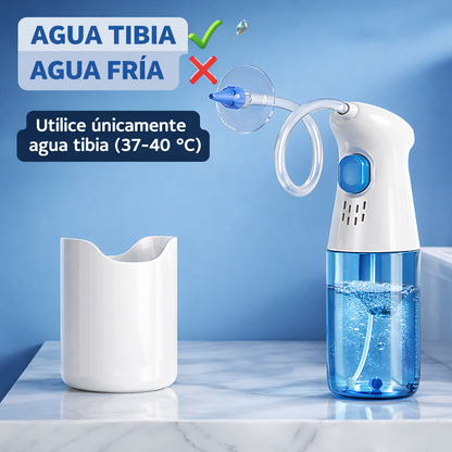 Kit Medicado de Limpieza total de Oídos +10 Boquillas intercambiables Gratis