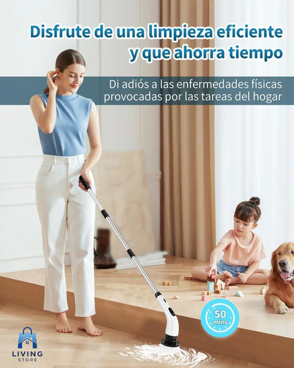 Clean Force Max® Cepillo De Limpieza Eléctrico
