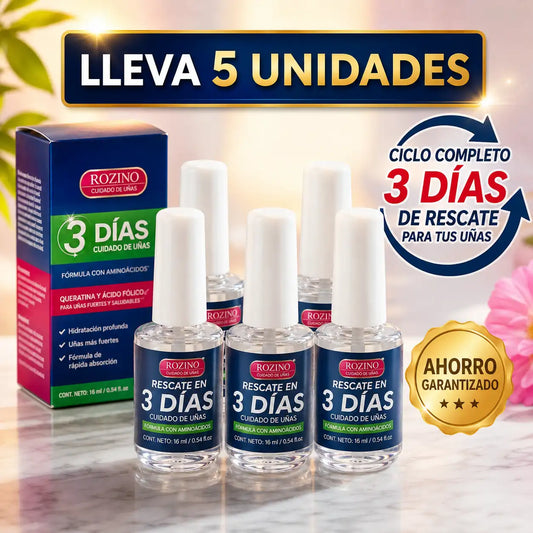 Reparador de Uñas Fórmula Alemana | X5 Unidades 🇩🇪