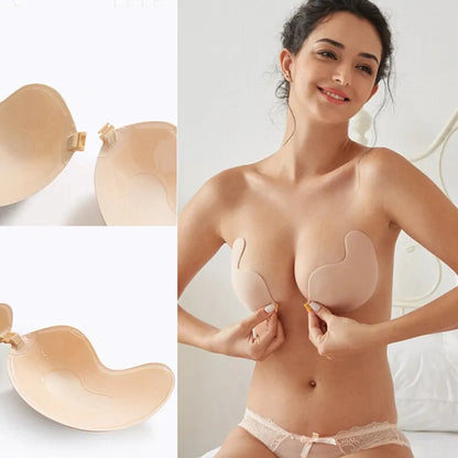 ÉCLAT SECRET™ Brasier Fino Invisible con Push Up.