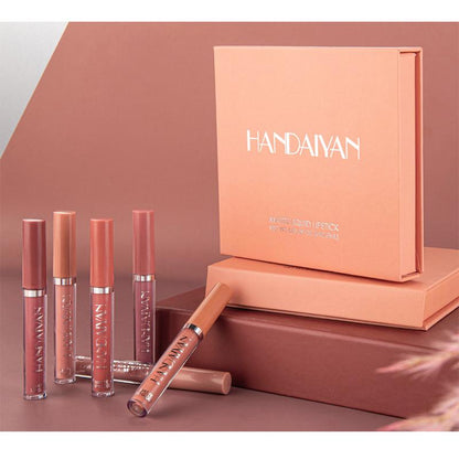 LABIALES HANDAIYAN™ Set X6 Colores Matte.