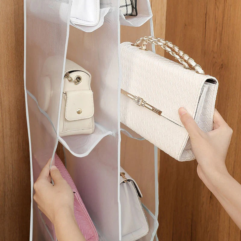Organizador de bolsos y carteras 8 Puestos✅