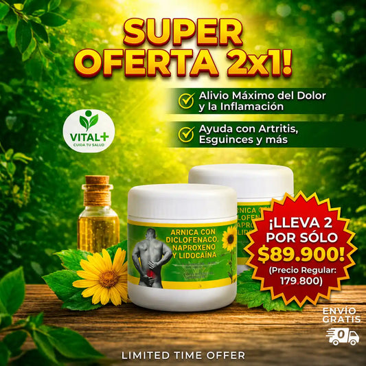 Vital+ Crema Árnica  Ultra Concentrada Árnica 250ML